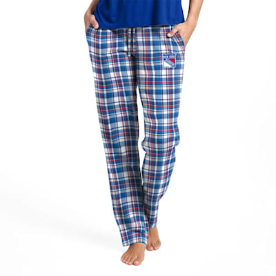  (Concepts Sports Medley Plaid Pants - New York Rangers - Womens)