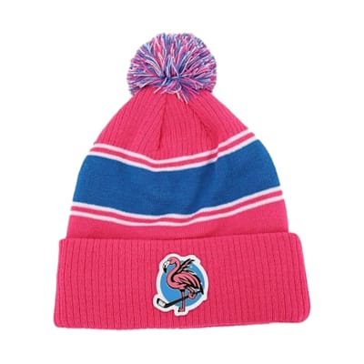  (Title Wave Sports Flamingo Pom Knit Hat - Adult)