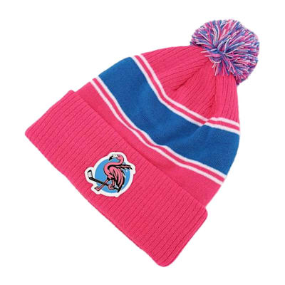  (Title Wave Sports Flamingo Pom Knit Hat - Adult)