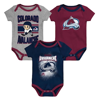  (Outerstuff Chill On Ice Onesie Set - Colorado Avalanche - Youth)