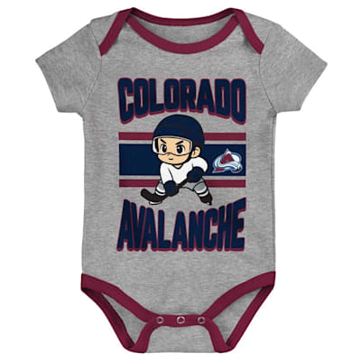  (Outerstuff Chill On Ice Onesie Set - Colorado Avalanche - Youth)