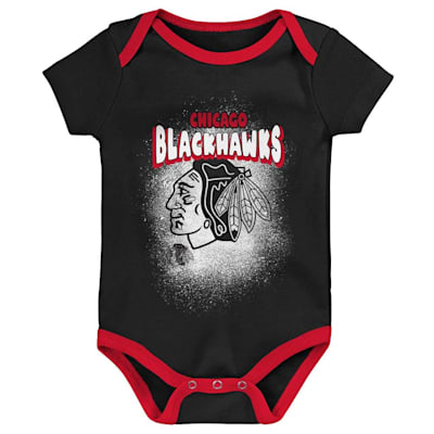  (Outerstuff Chill On Ice Onesie Set - Chicago Blackhawks - Youth)