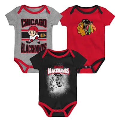  (Outerstuff Chill On Ice Onesie Set - Chicago Blackhawks - Youth)