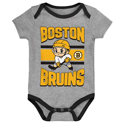  (Outerstuff Chill On Ice Onesie Set - Boston Bruins - Youth)