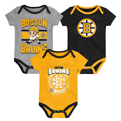  (Outerstuff Chill On Ice Onesie Set - Boston Bruins - Youth)