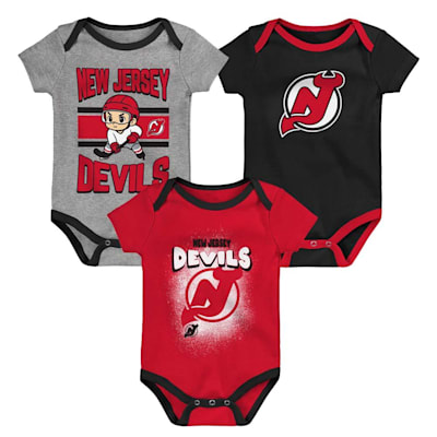  (Outerstuff Chill On Ice Onesie Set - New Jersey Devils - Youth)