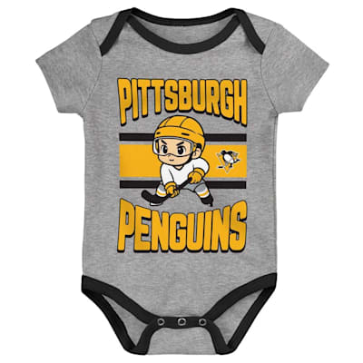  (Outerstuff Chill On Ice Onesie Set - Pittsburgh Penguins - Youth)