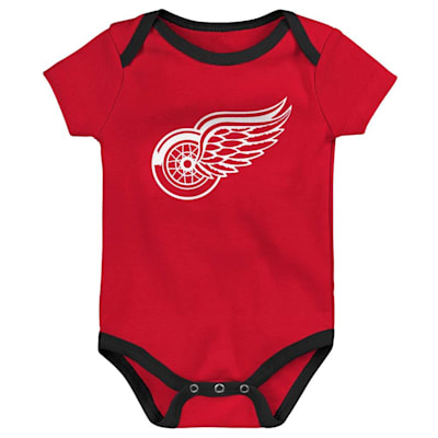  (Outerstuff Chill On Ice Onesie Set - Detroit Red Wings - Youth)