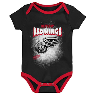  (Outerstuff Chill On Ice Onesie Set - Detroit Red Wings - Youth)