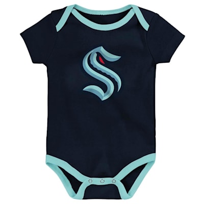  (Outerstuff Chill On Ice Onesie Set - Seattle Kraken - Youth)