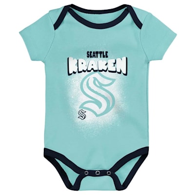  (Outerstuff Chill On Ice Onesie Set - Seattle Kraken - Youth)