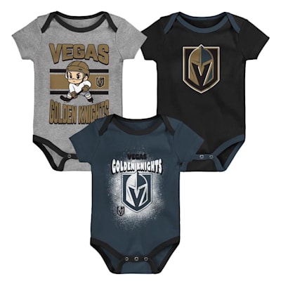  (Outerstuff Chill On Ice Onesie Set - Vegas Golden Knights - Youth)