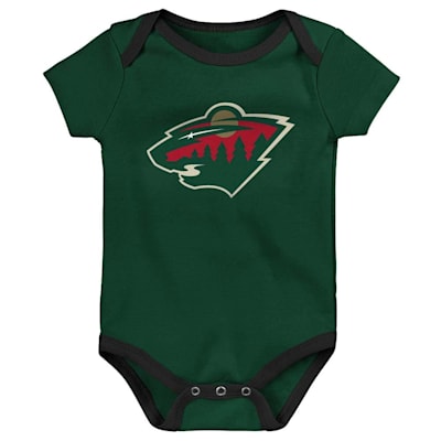  (Outerstuff Chill On Ice Onesie Set - Minnesota Wild - Youth)