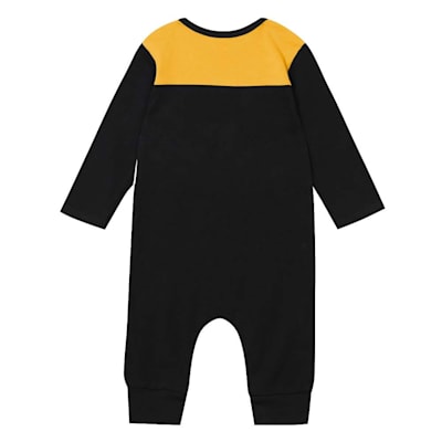  (Outerstuff Cozy Cuddles Long Sleeve Onesie - Boston Bruins - Youth)
