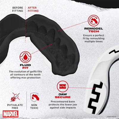  (SafeJawz Marvel X-Men Storm Mouthguard - Senior)