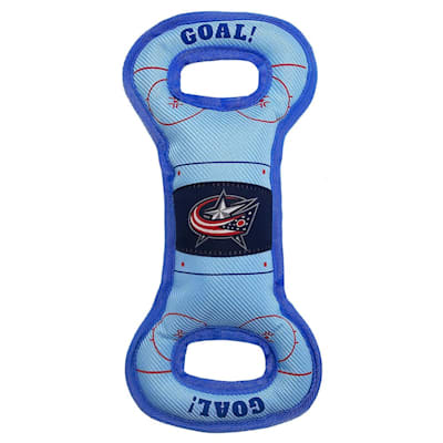  (Pets First Rink Tug Toy - Columbus Blue Jackets)