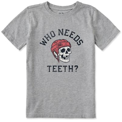  (Life Is Good Who Needs Teeth Tee Shirt - Youth)