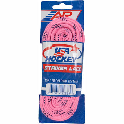 Neon Pink (A&R USA Hockey Classic Laces)
