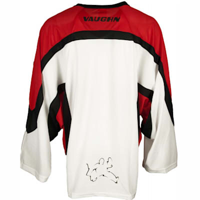 red goalie jersey