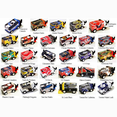 Collect The Entire Set (Stiga NHL Zamboni Die Cast Toy Collectible)