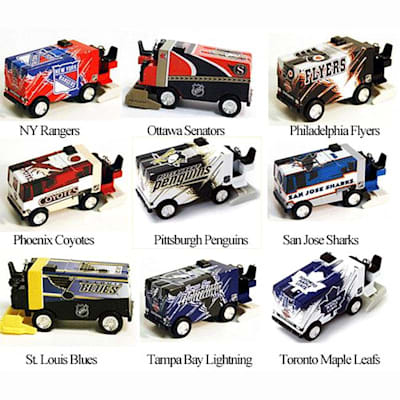 NY Ranagers - Toronto Maple Leafs (Stiga NHL Zamboni Die Cast Toy Collectible)