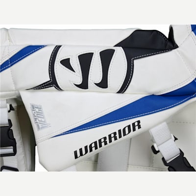 Branding Detail (Warrior Ritual Goalie Leg Pads - Intermediate)