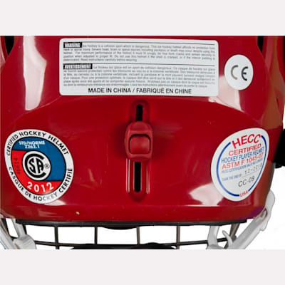 Tool Free Adjustment (Bauer RE-AKT Hockey Helmet Combo)