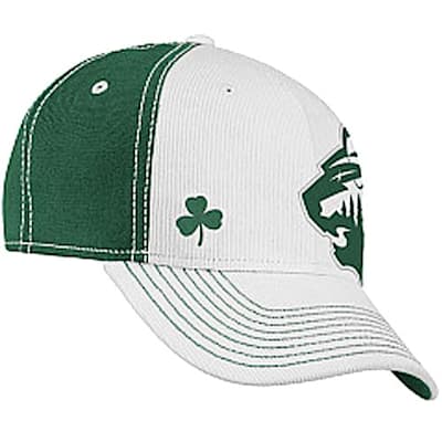 Reebok Minnesota Wild St. Patrick s Day Structured Flex Fit Hat