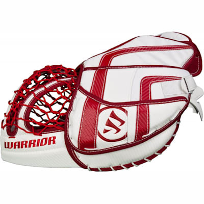 Segmented Backhand Prevents Gaps In Protection (Warrior Ritual Pro Goalie Catch Glove - Senior)