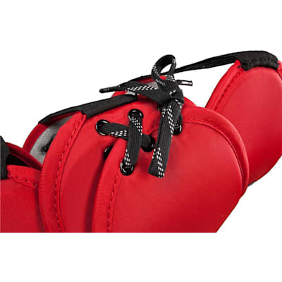 Red (Vaughn 7990 Goalie Knee & Thigh Guards - Senior)