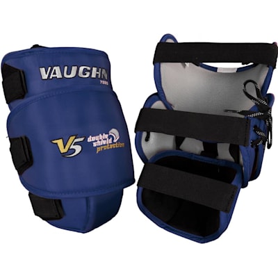 Navy (Vaughn 7990 Goalie Knee & Thigh Guards - Senior)