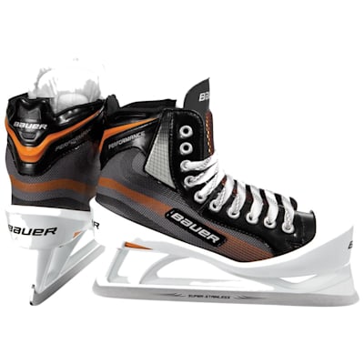 Bauer performance goalie skates Clearance
