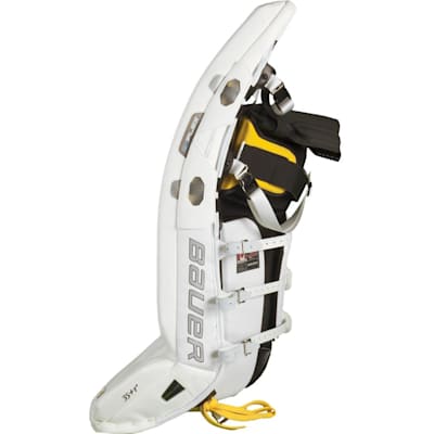 Outer Edge Provides Stability (Bauer Supreme TotalOne Goalie Leg Pads - Senior)