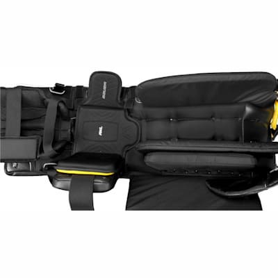 The Leg Channel Is Wide And Has A Medium Depth (Bauer Supreme TotalOne Goalie Leg Pads - Senior)