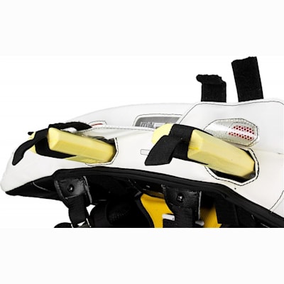 Goalie Can Personalize The Stiffness with MyFlex (Bauer Supreme TotalOne Goalie Leg Pads - Senior)