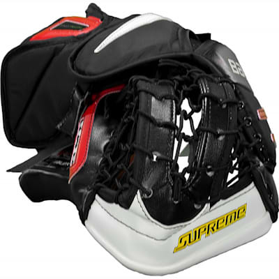 Wide, Deep Double-T Pocket (Bauer Supreme TotalOne Goalie Catch Glove - Senior)