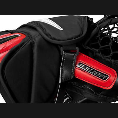Three Backhand Adjustment Straps For A Custom Fit (Bauer Supreme TotalOne Goalie Catch Glove - Senior)