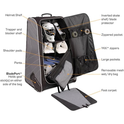 Grit goalie bag clearance