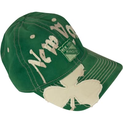 Reebok New York Rangers St. Patrick's Day Clover Slouch Hat