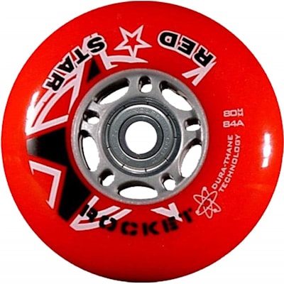 Red (Red Star Wheels Rocket Outdoor Red Wheel)