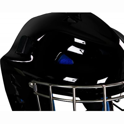 Pronounced Rib Design Eliminates Flat Spots (Eddy GT Ultimate III Certified Goalie Mask - Senior)