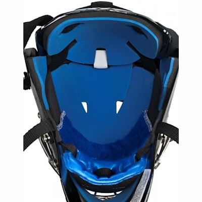Dual Density Foam Liner For Protection And Comfort (Eddy GT Ultimate III Certified Goalie Mask - Senior)
