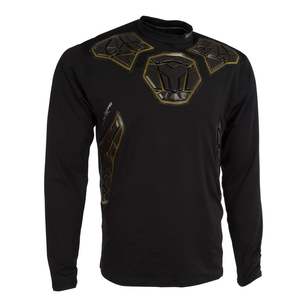 Bauer padded goalie shirt clearance
