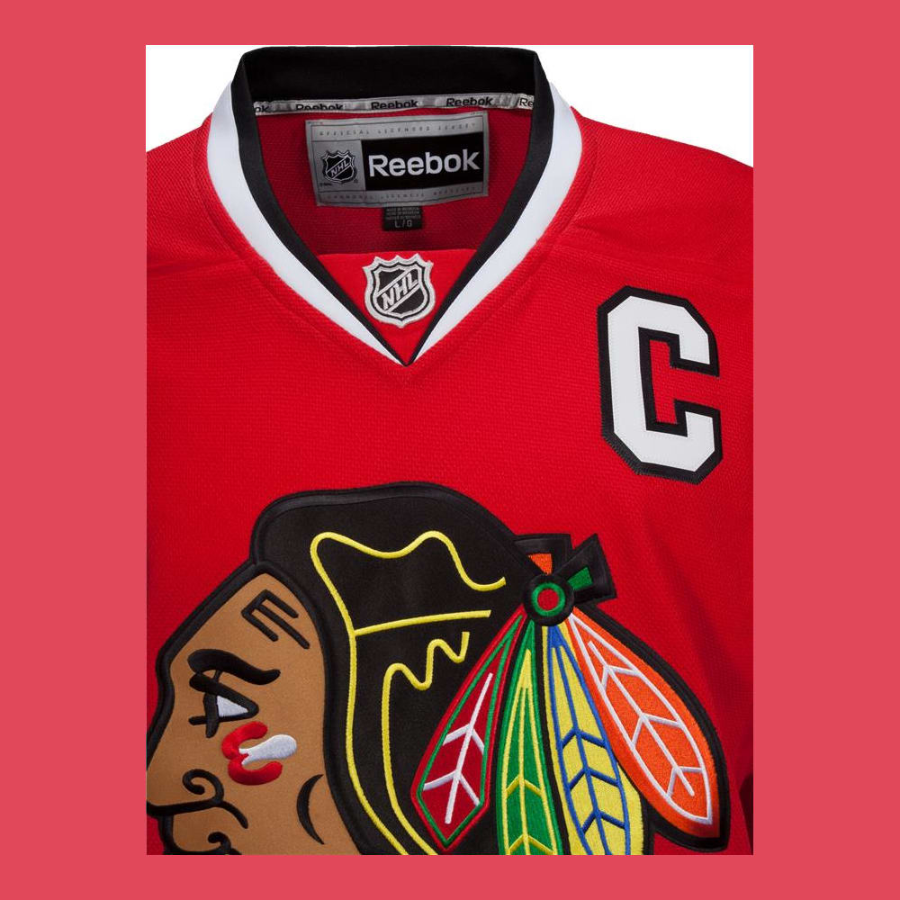 men's chicago blackhawks jonathan toews reebok red home premier jersey