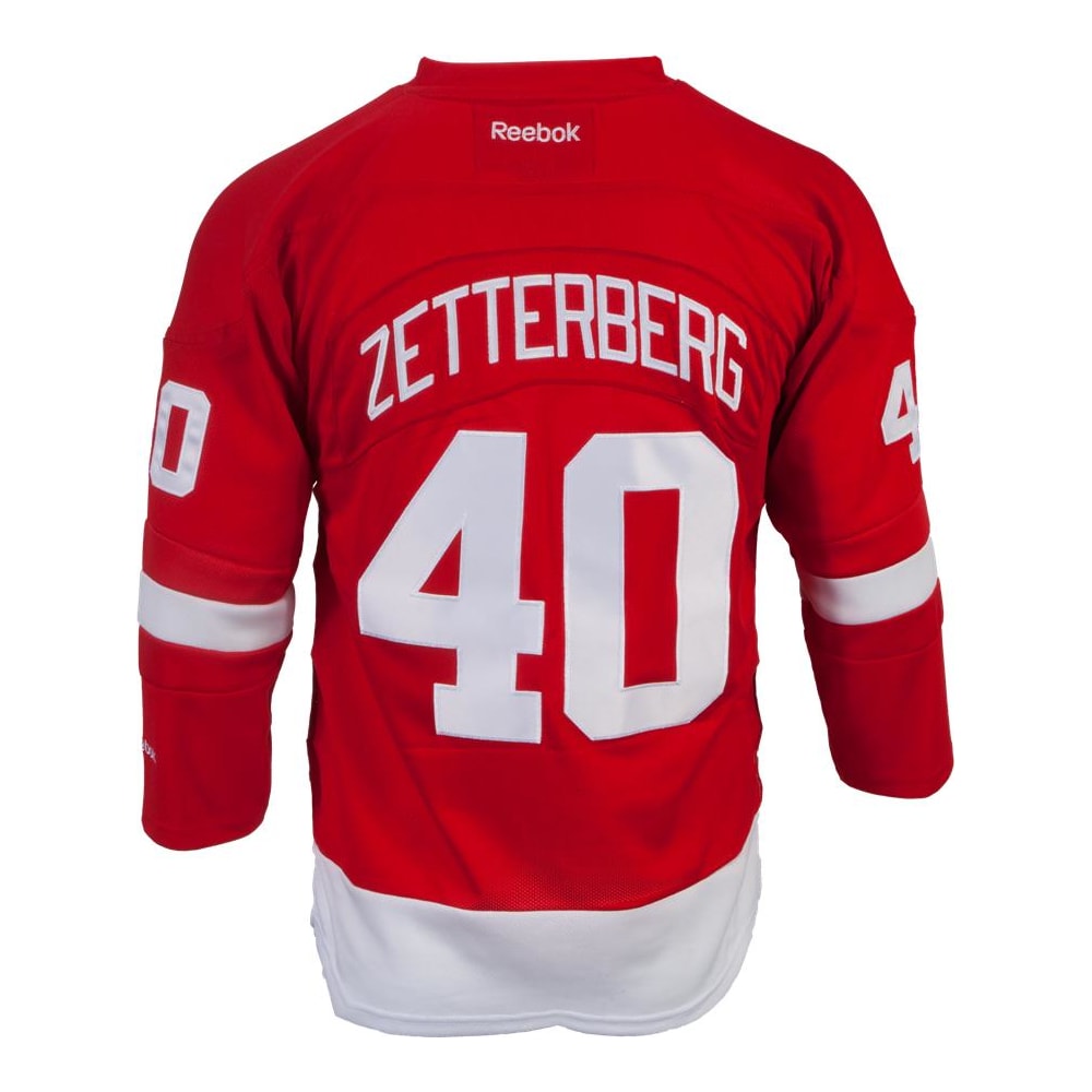 Reebok Henrik Zetterberg Detroit Red Wings Premier Jersey Home