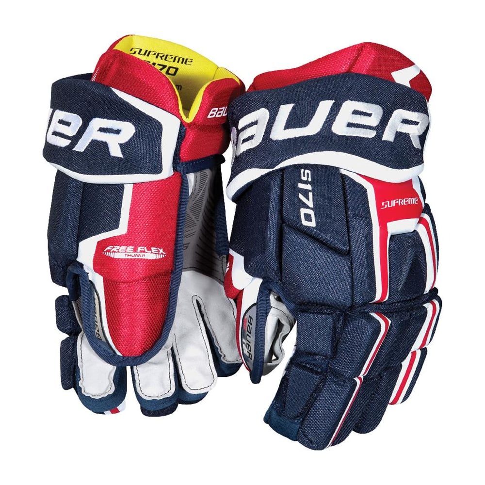 Bauer Supreme S170 Hockey Gloves 2017 Senior Pure Hockey