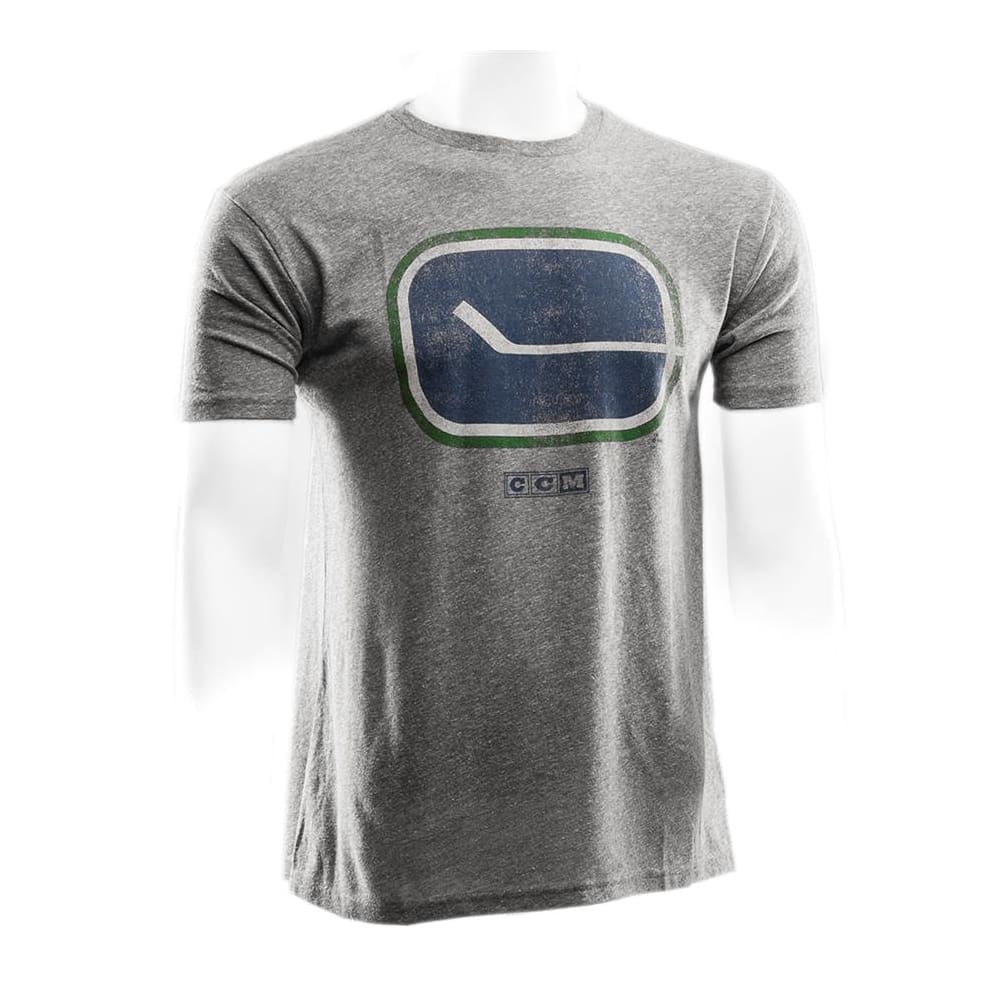 retro canucks t shirt
