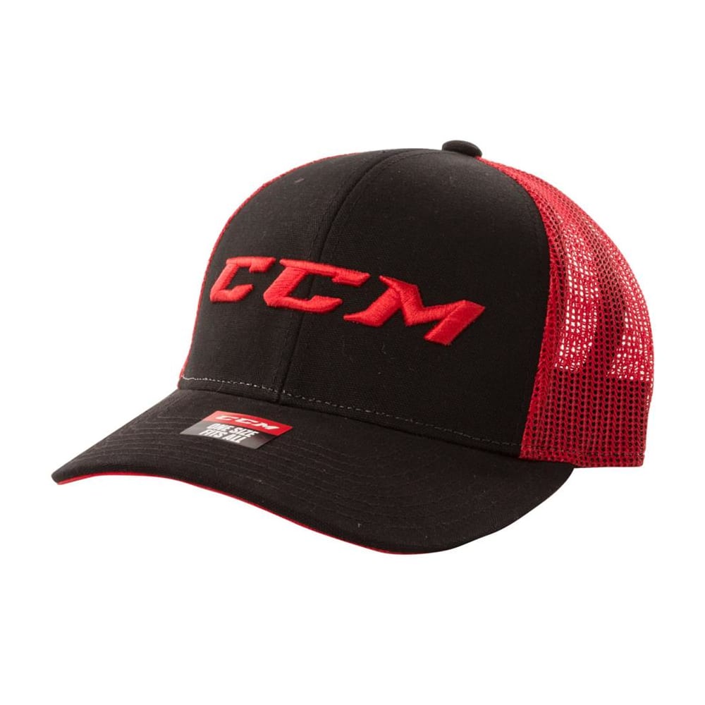 black ccm hat