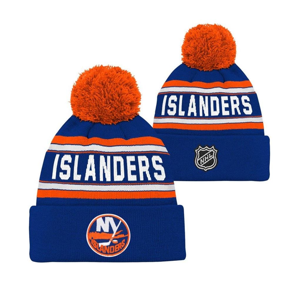 York Islanders Youth Pom Knit Hat