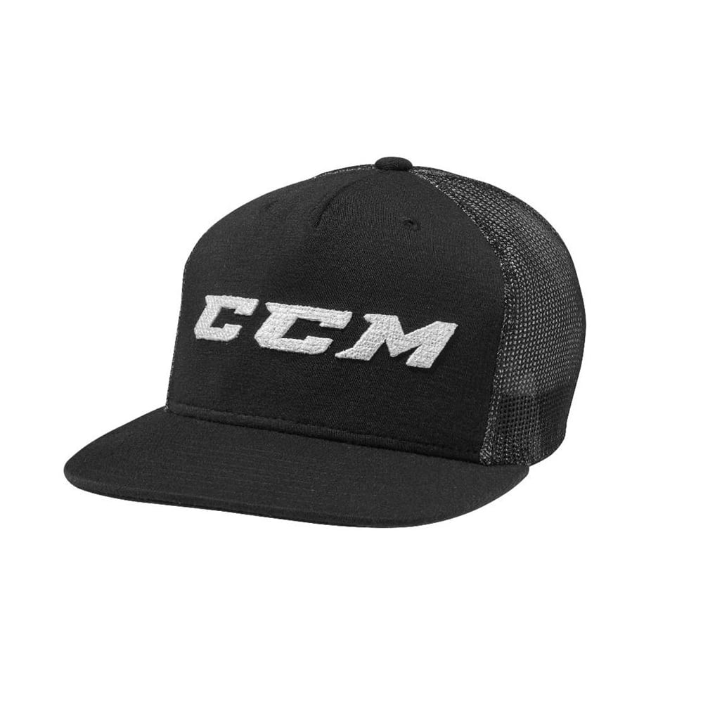 black ccm hat
